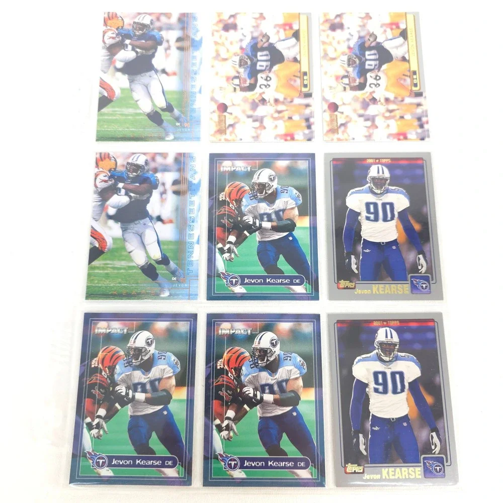 Tennessee Titans 72 Football Cards Dyson Mason Kearse Rolle Bishop 90s 00s NFL‎ - Picture 7 of 16